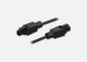 Teltonika 4-pin to 4-pin power cable Sort 1 m 4-polet