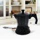 Maestro MR-1667-6 manuel kaffemaskine Espressomaskinesæt 0,3 L Sort