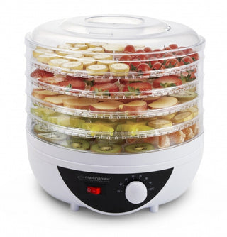 Esperanza EKD002 hydreringsmaskine til mad Sort, Transparent, Hvid 250 W