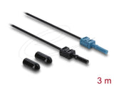 DeLOCK 91026 fiber adapter 1 stk Sort, Blå