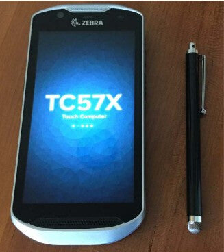 Zebra SG-STYLUS-TCX-MTL-03 stylus pen Sort, Sølv