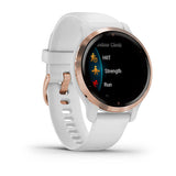 Garmin Venu 2S 2,79 cm (1.1") AMOLED 40 mm Digital 360 x 360 pixel Berøringsskærm Roseguld Wi-Fi GPS (satellit)