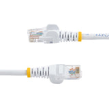 StarTech.com 45PAT50CMWH netværkskabel Hvid 0,5 m Cat5e U/UTP (UTP)