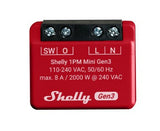Shelly 1PM Mini Gen3 Intelligent kontakt 1P Rød