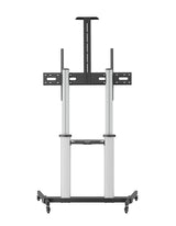 Manhattan 462563 tv-beslag 2,54 m (100") Sort, Sølv