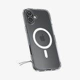 Spigen Ultra Hybrid (MagFit) mobiltelefon etui 15,5 cm (6.1") Cover Transparent, Hvid