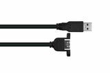 Kabelmeister UK20P-AEA-010S USB-kabel USB 2.0 1 m USB A 0,48 Gbit/sek. Sort