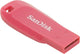 SanDisk Cruzer Blade 32 GB USB-nøgle USB Type-A 2.0 Lyserød