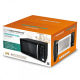Esperanza COCINERO Sort Kombination mikroovn Bordplade 20 L 1200 W