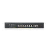 Zyxel XS1930-12HP-ZZ0101F netværksswitch Administreret L3 10G Ethernet (100/1000/10000) Strøm over Ethernet (PoE) Sort