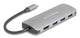 DeLOCK 64323 interface hub USB 3.2 Gen 2 (3.1 Gen 2) Type-C 10000 Mbit/s Grå