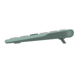 ASUS KW100 KEYBOARD/GN/GE/81 tastatur Hjem Bluetooth QWERTZ Tysk Grøn, Lysegrøn