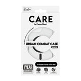 PanzerGlass CARE™ by ® Urban Combat Case Transparent m. Sort MagSafe iPhone 16 Pro Max