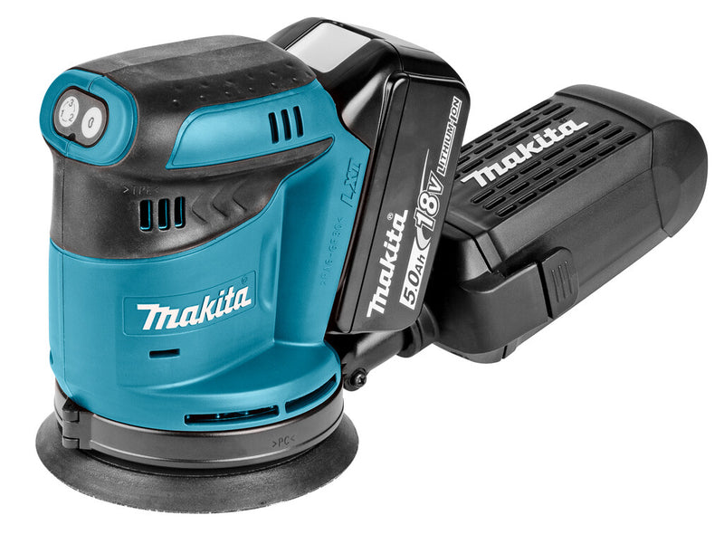 Makita DBO180RTJ transportabel slibemaskine Rystepudser 11000 rpm