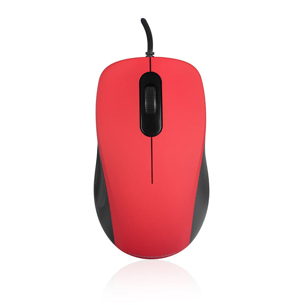 Modecom MC-M10S mus Kontor Ambidextrous USB Type-A Optisk 1000 dpi