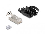 DeLOCK 66990 kabelsamler RJ45 Sort, Sølv
