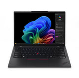 Lenovo ThinkPad T14s Gen 6 (Snapdragon) Copilot+ PC X1E-78-100 Laptop 35,6 cm (14") WUXGA 32 GB LPDDR5x-SDRAM 1 TB SSD Wi-Fi 7 (802.11be) Windows 11 Pro Tysk Sort