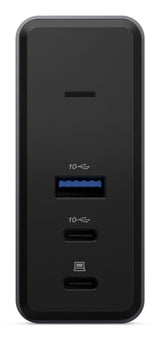 Lenovo X9 Charging GaN Dock Ledningsført USB 3.2 Gen 2 (3.1 Gen 2) Type-C Grå