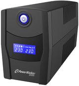 PowerWalker VI 800 STL UPS-enhed Interaktivt indgangsstik 0,8 kVA 480 W 2 AC stikkontakt(er)