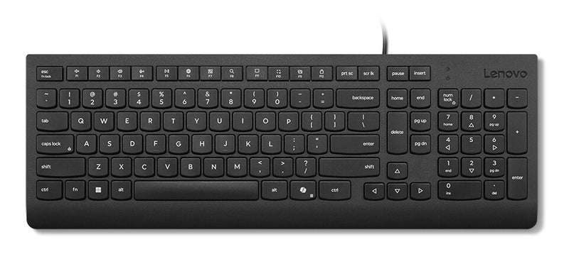 Lenovo 4Y41R64666 tastatur Hjemme/kontor USB Finsk, Svensk Sort