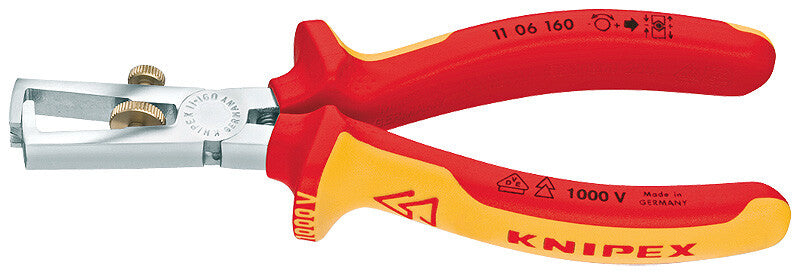 Knipex 11 06 160 kabelstripper Orange, Rød