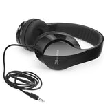 Fantec SHP-250AJ-BB Hovedtelefoner Ledningsført Headset Sort