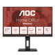 AOC Q27E3UMF computerskærm 68,6 cm (27") 2560 x 1440 pixel Quad HD Sort