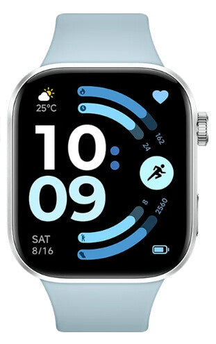 Xiaomi Redmi Watch 6 5,26 cm (2.07") AMOLED 46.5 mm Digital 432 x 514 pixel Berøringsskærm Blå GPS (satellit)