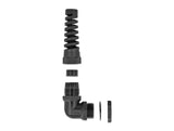 DeLOCK 60585 kabelforskruning Sort Plast 1 stk