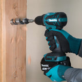 Makita DDF490Z bor 1900 rpm Nøglefri 1,7 kg Blå, Sort