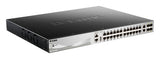 D-Link DGS-3130-30PS/E netværksswitch Administreret L3 Gigabit Ethernet (10/100/1000) Strøm over Ethernet (PoE) Grå