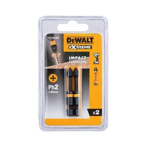 DeWALT DT70532T-QZ skruetrækker bit 2 stk