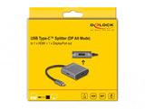 DeLOCK 87867 video-splitter HDMI/DisplayPort 1x HDMI + 2x DisplayPort