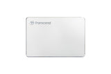 Transcend StoreJet 25C3S ekstern harddisk 1 TB 2.5" USB Type-C 3.2 Gen 1 (3.1 Gen 1) Sølv