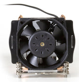 Dynatron A24 Computerkølesystem Processor Køler 6 cm Sort, Sølv 1 stk