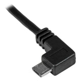 StarTech.com USBAUB2MLA USB-kabel USB 2.0 2 m USB A Micro-USB B 0,48 Gbit/sek. Sort