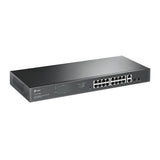 TP-Link TL-SG1218MPE netværksswitch Administreret L2 Gigabit Ethernet (10/100/1000) Strøm over Ethernet (PoE) 1U Sort