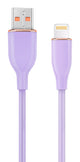 Gembird CC-USB2S-AM8PM-1.5M-P Lightning kabel 1,5 m Violet