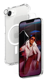 PanzerGlass CRNCHFUG29845 Skærm og -bagsidebeskytter til mobiltelefon Bagside/skærmbeskytter Apple 1 stk