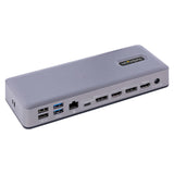 StarTech.com DK31C3MNCRUE dockingstation Ledningsført USB 3.2 Gen 2 (3.1 Gen 2) Type-C