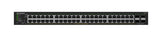 NETGEAR GS348TPv2 Administreret L2/L3 Gigabit Ethernet (10/100/1000) Strøm over Ethernet (PoE) 1U Sort