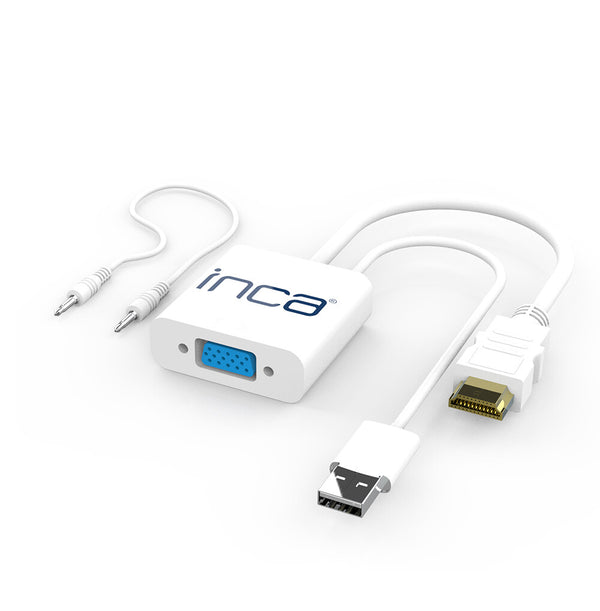 Inca IVTH-01 USB grafisk adapter Hvid