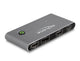 DeLOCK 11485 KVM Switch Anthracit