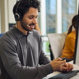 HP Poly Mission 615 Monaural USB Wired Headset (Bulk)