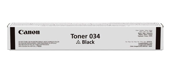 Canon 034 tonerpatron 1 stk Original Sort