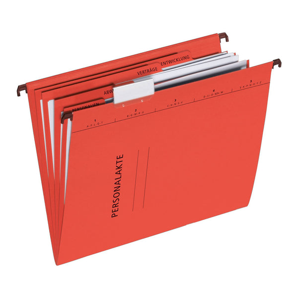 Pagna 44105-01 hængemappe Pap A4 Rød 10 stk