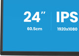 iiyama ProLite XB2492HSU-B1 computerskærm 60,5 cm (23.8") 1920 x 1080 pixel Fuld HD LED Sort