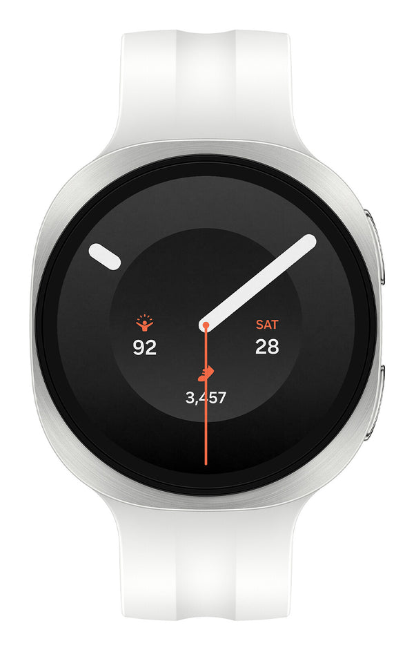 Samsung Galaxy Watch9 3,3 cm (1.3") AMOLED 40 mm Digital 438 x 438 pixel Berøringsskærm Sølv Wi-Fi GPS (satellit)