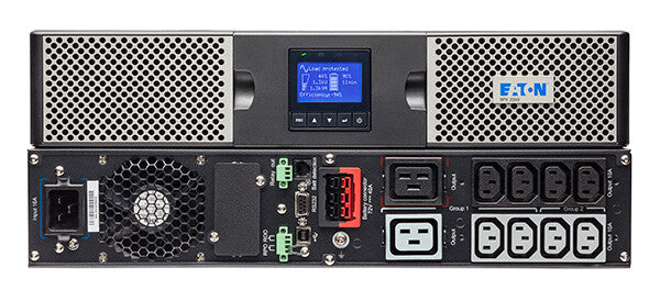 Eaton 9PX3000IRT2U UPS-enhed Dobbeltkonvertering (online) 3 kVA 3000 W 10 AC stikkontakt(er)