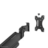 Neomounts DS70PLUS-450BL1 skærmbeslag og -stativer 124,5 cm (49") Skrivebord Sort
